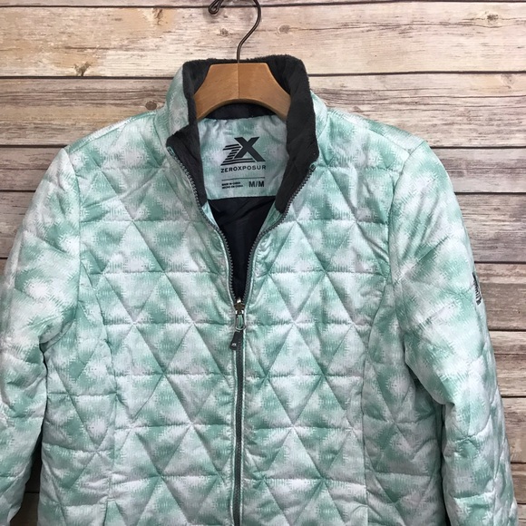 ZeroXposur Medium Jacket Puffer full zip shell - Picture 2 of 8